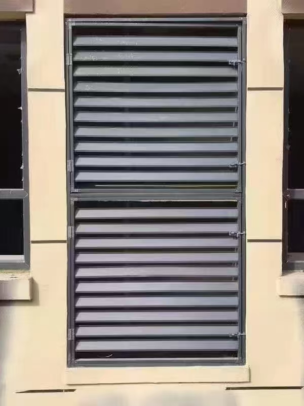 乌兰察布市门头雨棚铝单板铝格栅百叶窗 - 价格